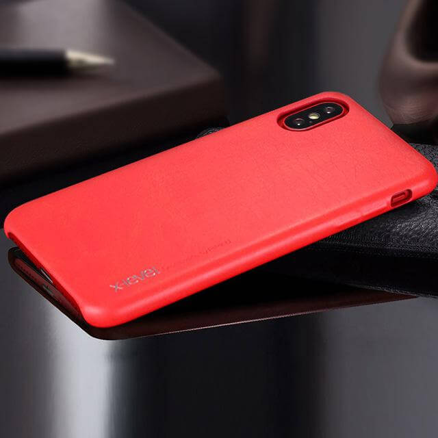 X-Level High Quality Vintage Luxury PU Leather Phone Cases For Apple IPhone X Free Shipping Cover Mobile Phone Accessories Case - Image 2