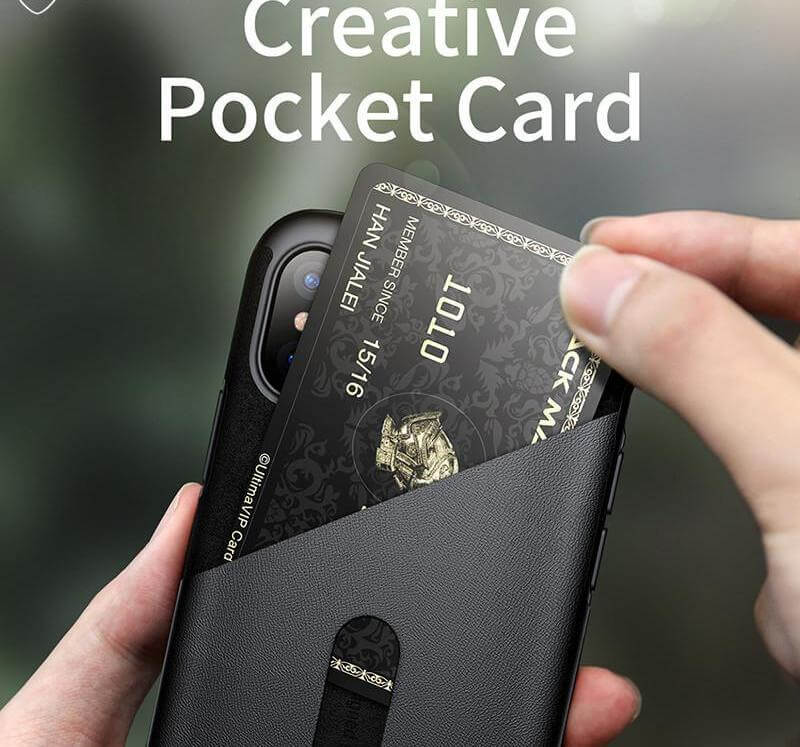 Creative Smart Leather Phone Case For iPhone X - Image 0