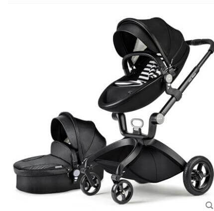 Luxury Baby Stroller High Land-Scape Baby Stroller 3 in 1 Fashion Pram European Carriage - Image 3
