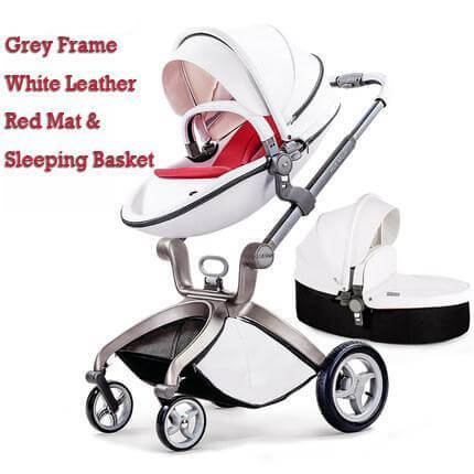 Luxury Baby Stroller High Land-Scape Baby Stroller 3 in 1 Fashion Pram European Carriage - Image 7