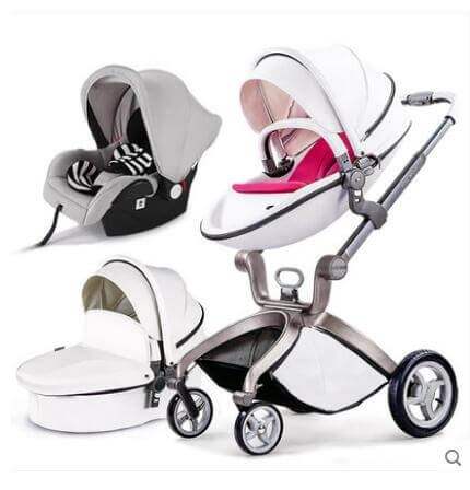 Luxury Baby Stroller High Land-Scape Baby Stroller 3 in 1 Fashion Pram European Carriage - Image 9