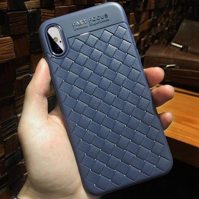 Luxury Ultra Thin Grid Case For Iphone Models - Image 8