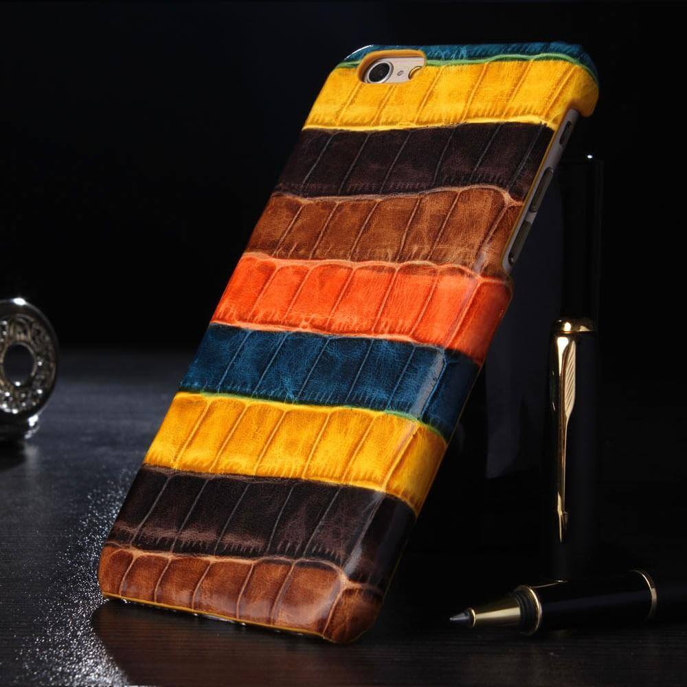 Luxury Real Genuine Leather Case For iPhone Models - MaviGadget