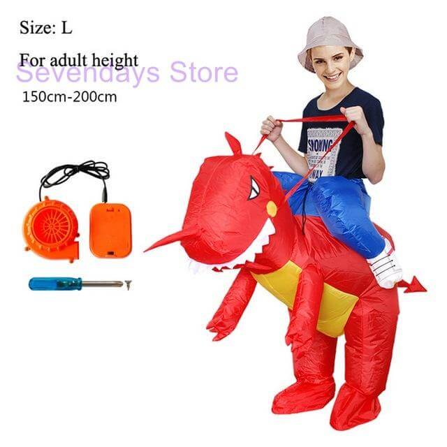 Carnival Inflatable Dinosaur Cowboy and different Costume