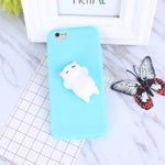 Lazy Cat 3D iPhone Cases