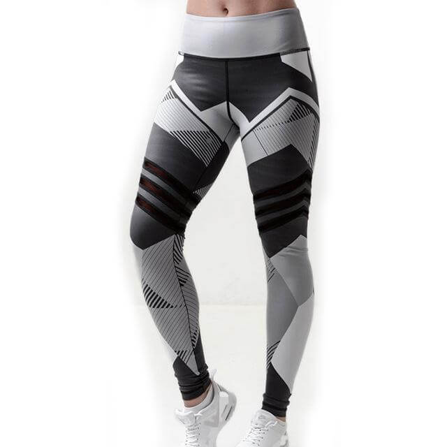 Printed Sport Leggings Elastic Fitness Yoga Pants - Image 4