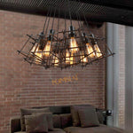 Modern Retro Iron Lamps Chandelier - MaviGadget