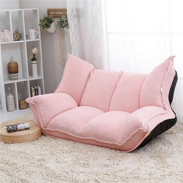 Adjustable Foldable Legless Lounge Sofa