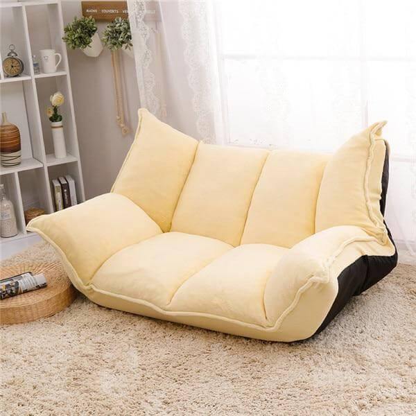 Adjustable Foldable Legless Lounge Sofa - MaviGadget