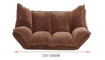 Adjustable Foldable Legless Lounge Sofa