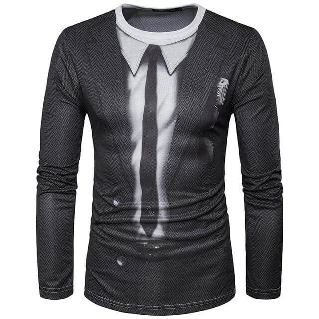 3D Suit T-Shirt