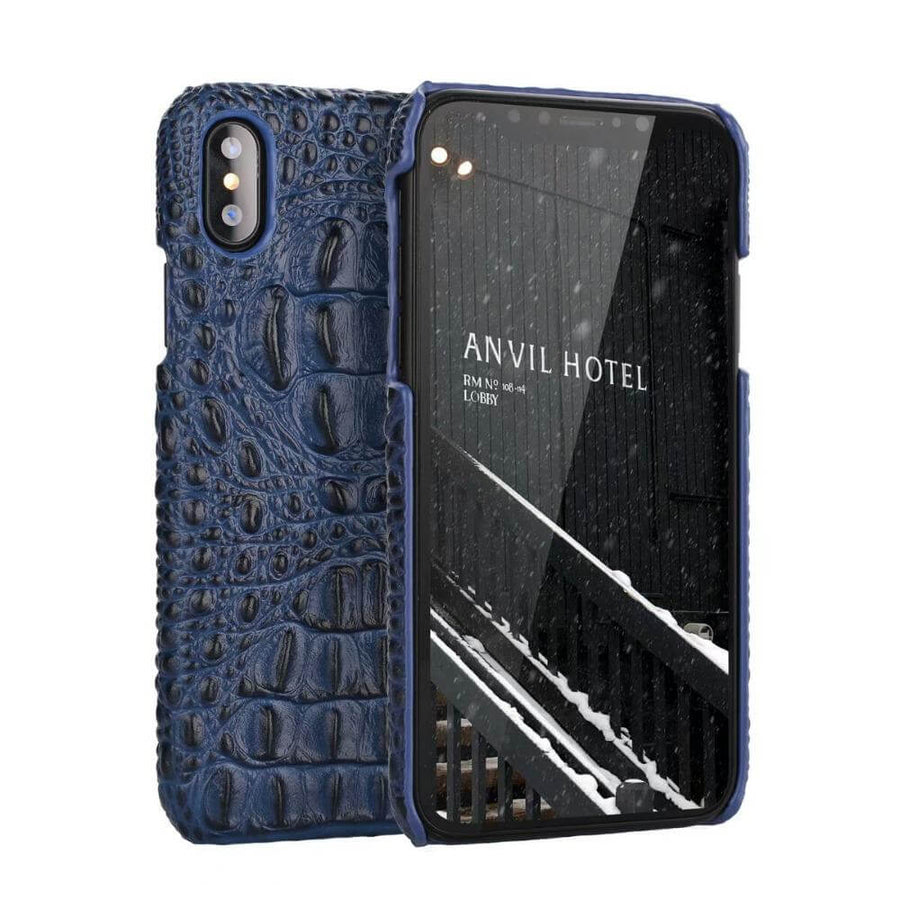 3D Crocodile genuine Leather Iphone Cases - Image 3