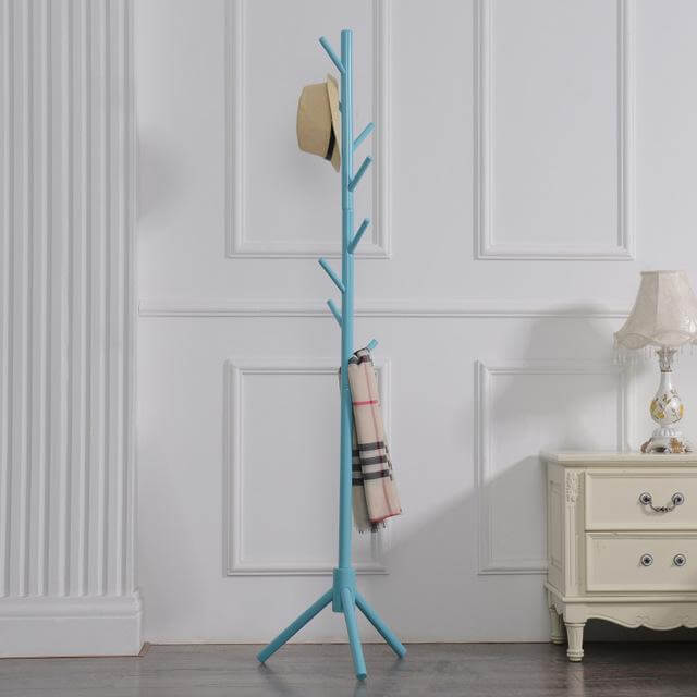 8 Hooks Modern Colorful Coat Hanger