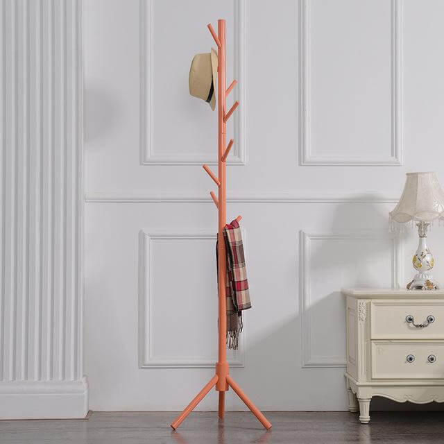 8 Hooks Modern Colorful Coat Hanger