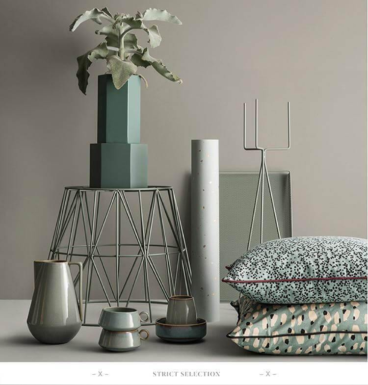 Nordic Art Collection Basket  Chair Table - Image 2