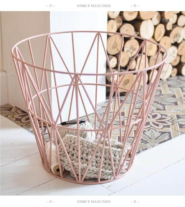 Nordic Art Collection Basket  Chair Table - Image 3