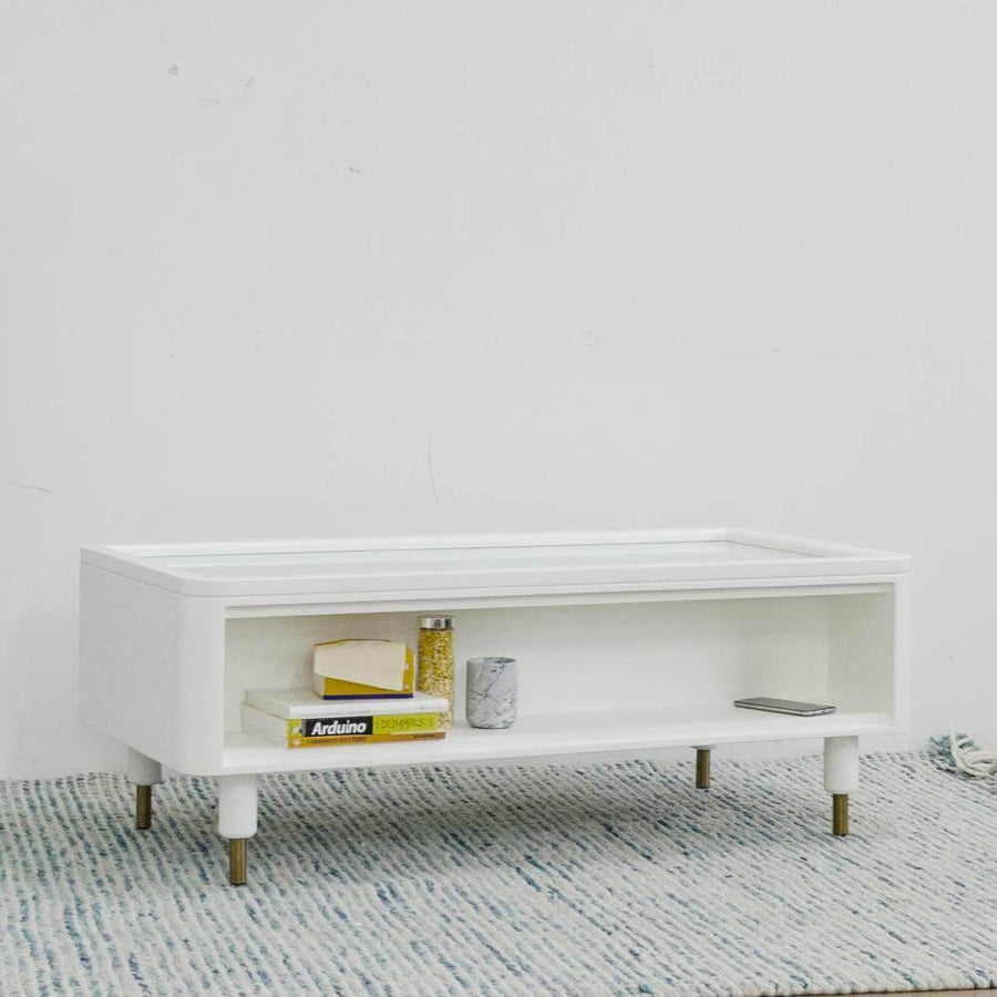 Living Room Angle tea multi-function Storage Table - Image 6