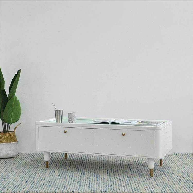 Living Room Angle tea multi-function Storage Table - Image 3