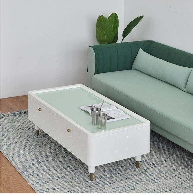 Living Room Angle tea multi-function Storage Table - Image 2