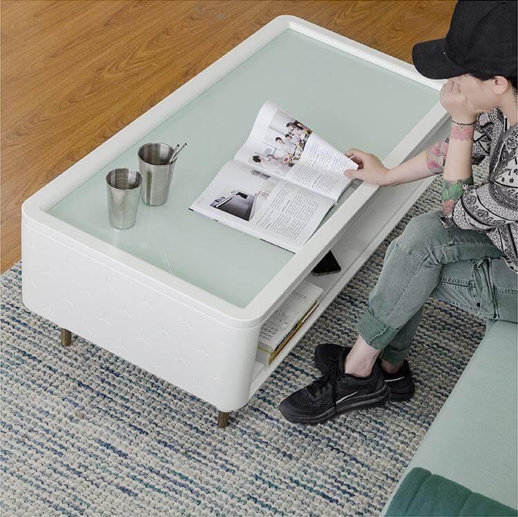Living Room Angle tea multi-function Storage Table - Image 4