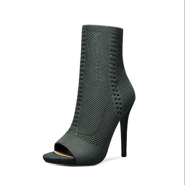 Italian Style Hollow out High Heels Women Shoes - Image 2