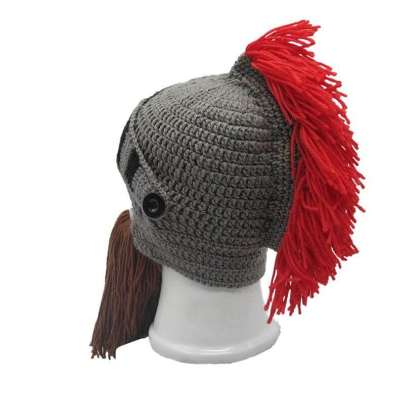 Roman Knight Style Hat with Helmet Hat