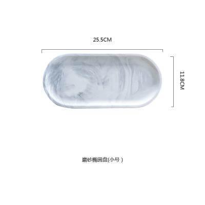 Top grade Oval Ceramic Food Plate - Image 2
