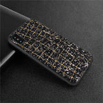 3D Grid Scales Soft Silicone Back Cover For iPhone Models