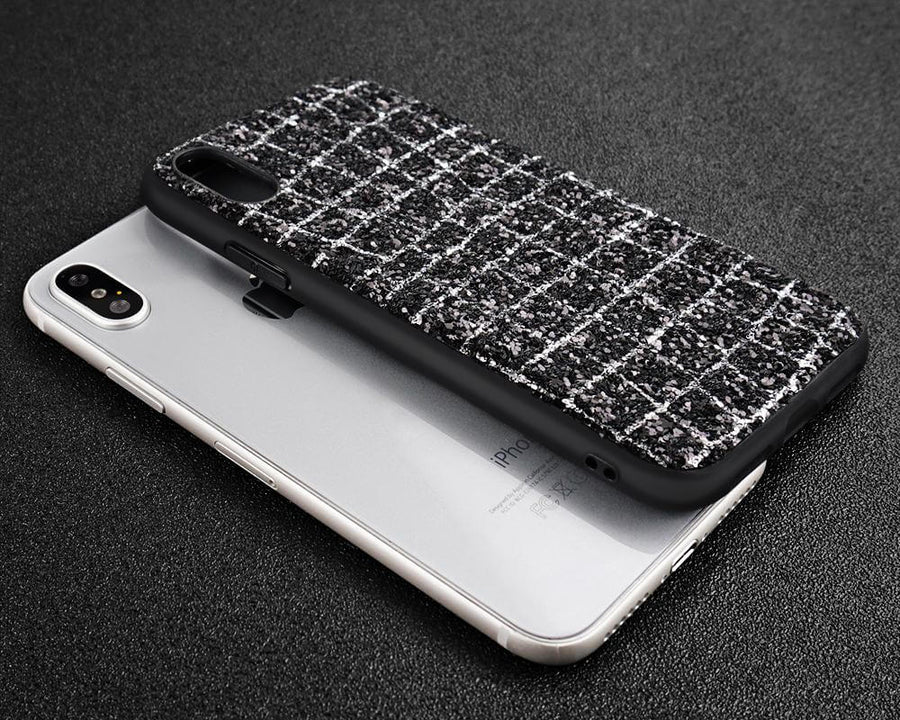 3D Grid Scales Soft Silicone Back Cover For iPhone Models - Image 0