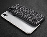 3D Grid Scales Soft Silicone Back Cover For iPhone Models