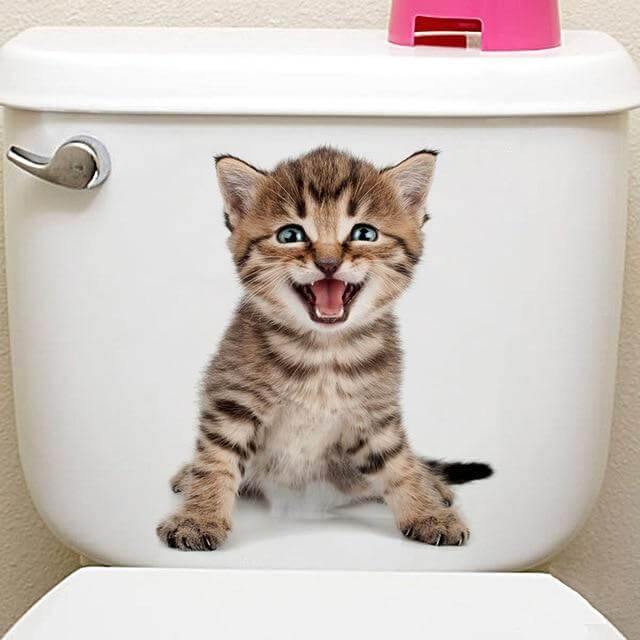 3D  Pet Wall and Bathroom Stickers - Image 24