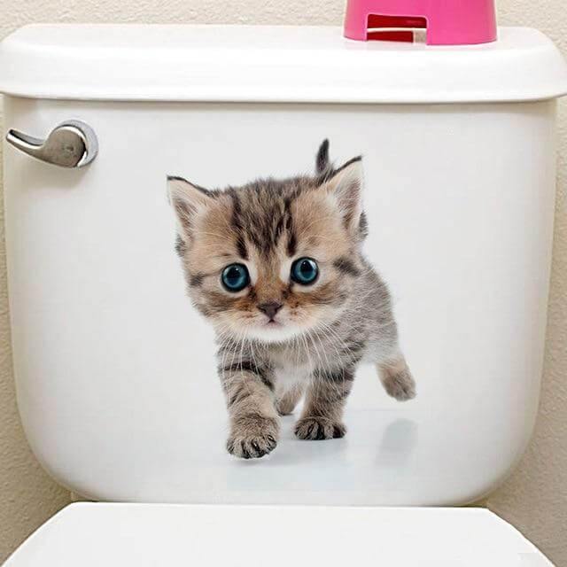 3D  Pet Wall and Bathroom Stickers - Image 22
