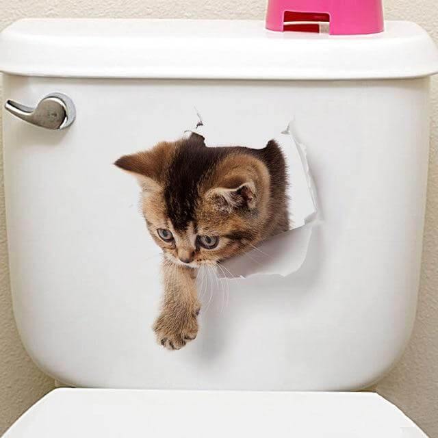 3D  Pet Wall and Bathroom Stickers - Image 20