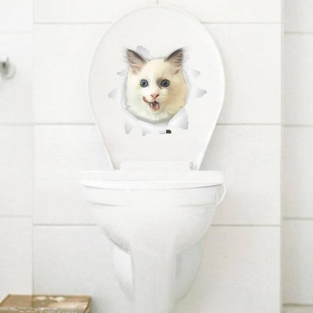 3D  Pet Wall and Bathroom Stickers - Image 6