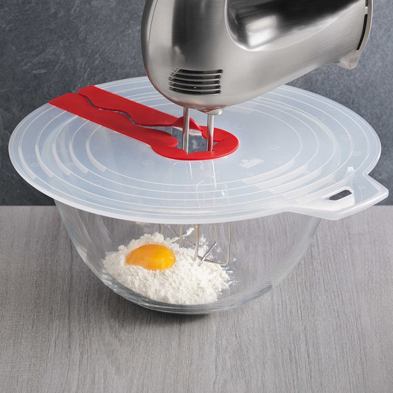 Cooking Whisk Splash Guard Lid