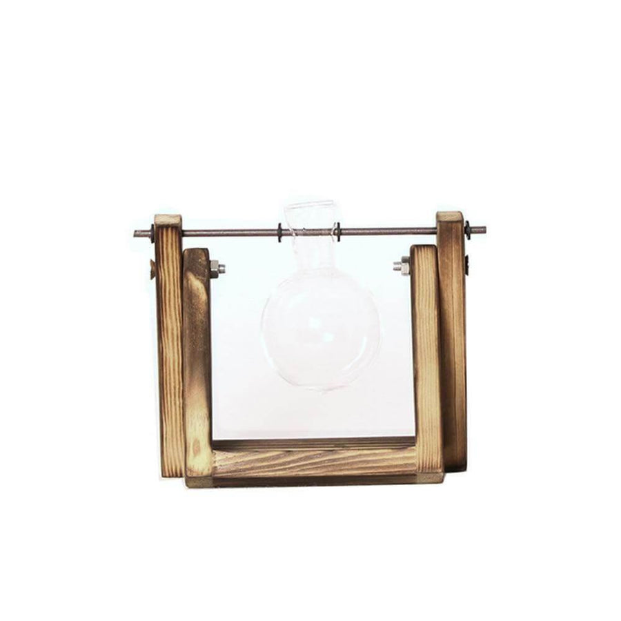 Creative Transparent Wooden Vase Decoration - Image 6