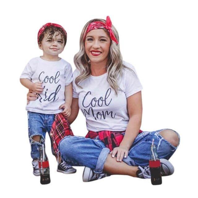 Cool Mommy and Daughter Tshirt - Image 2