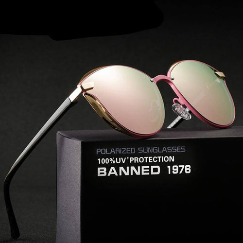 Luxury Round Modern Sunglasses - Image 0