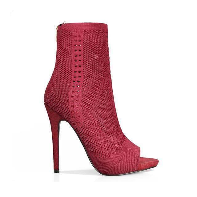 Italian Style Hollow out High Heels Women Shoes - Image 3