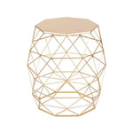 Metal Gold Color End and Side Table - MaviGadget