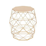 Metal Gold Color End and Side Table - MaviGadget