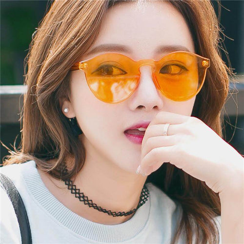 Round Mirror Sunglasses - Image 0