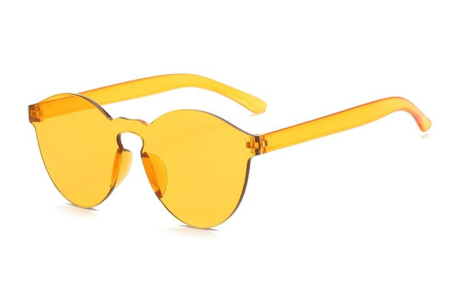 Round Mirror Sunglasses - Image 4