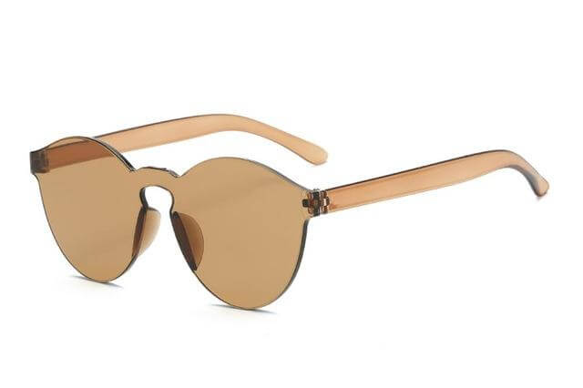 Round Mirror Sunglasses - Image 1
