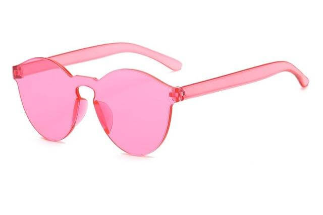 Round Mirror Sunglasses - Image 5