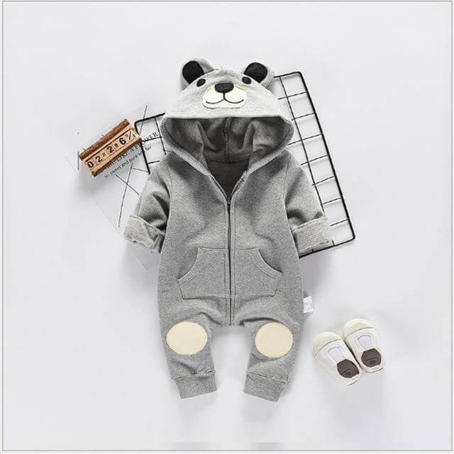 Cute Animal Bear Baby Onesie