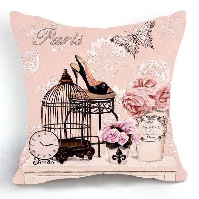 Luxury Flower Vase Cushion Cover Pillowcase - Image 4