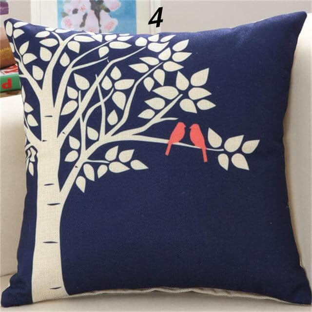 Luxury Flower Vase Cushion Cover Pillowcase