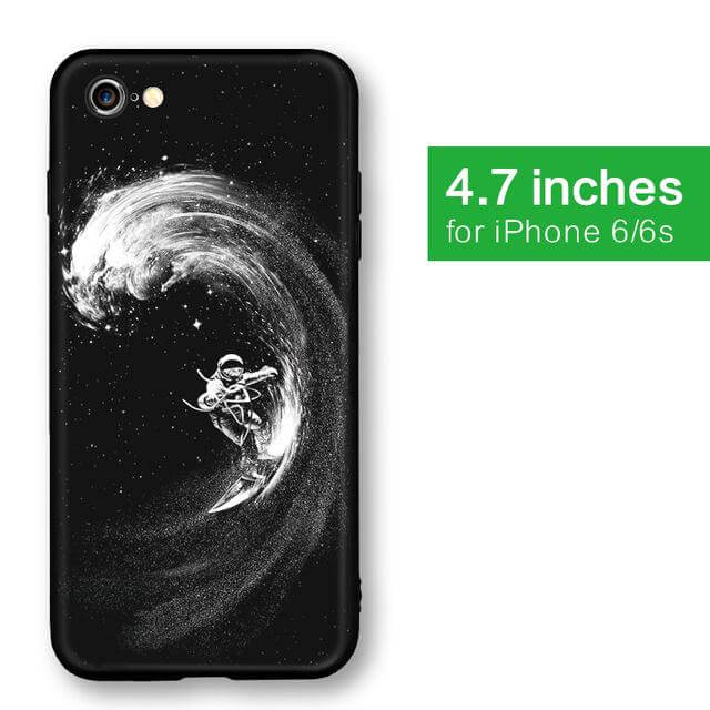 Cool Space Moon Astronaut Iphone Case - Image 12