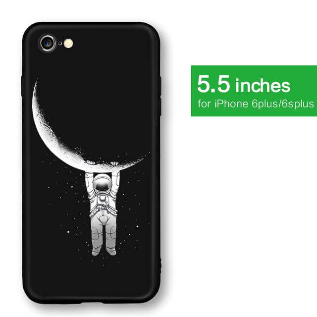 Cool Space Moon Astronaut Iphone Case - Image 8